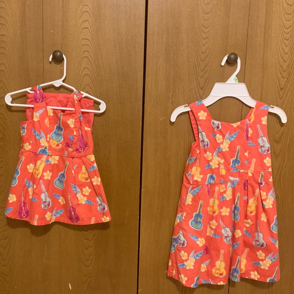 Genuine kids matching sister dresses